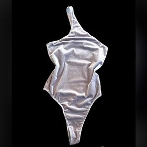 Out from under pastel lilac bodycon one piece🫧